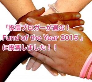 投信ブロガーが選ぶ！ Fund of the Year 2015