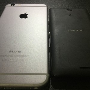 iPhoneとXperia