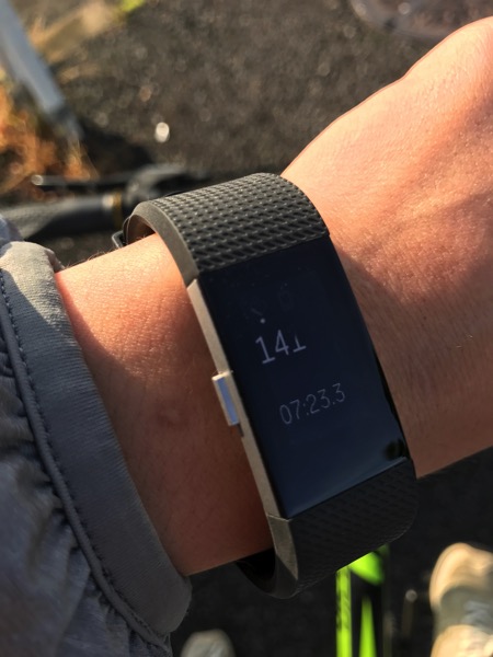 Fitbit Charge2 で運動測定2