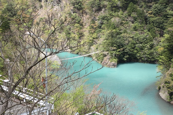 夢の吊り橋こと寸又峡へ H29 4月中旬 日曜午前の様子 11