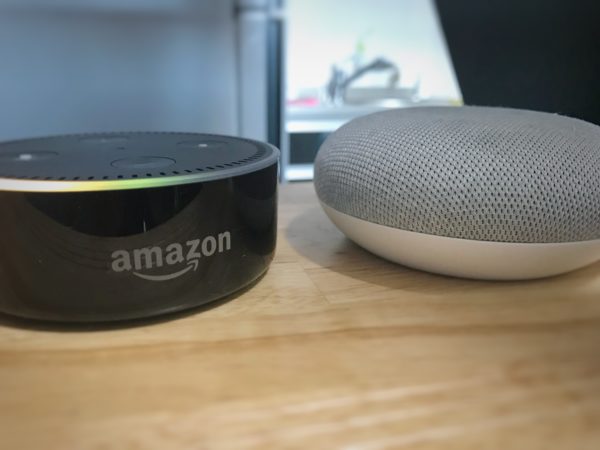 AmazonEcho GoogleHome